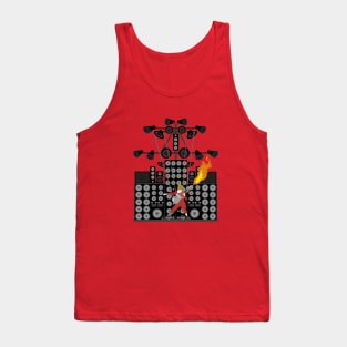 Fury Road Guitar Doof Warrior Tank Top